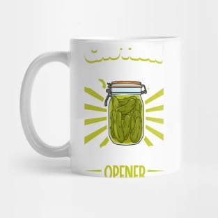 Certified pickle jar opener - pickle eating Mug